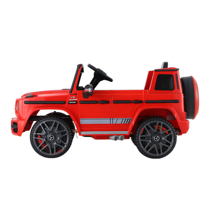 Kids Electric Ride On Car Mercedes-Benz Licensed AMG G63 Toy Cars Remote Red