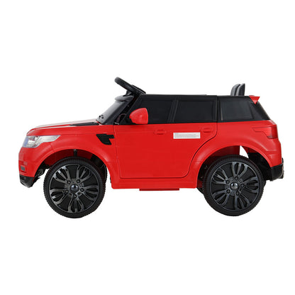 Rigo Kids Electric Ride On Car SUV Range Rover-inspired Cars Remote 12V Red