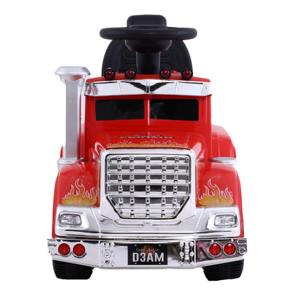 Rigo Kids Electric Ride On Car Truck Motorcycle Motorbike Toy Cars 6V Red